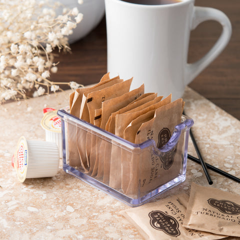 Carlisle CADDY SUGAR PLASTIC CLEAR 20 PACKET