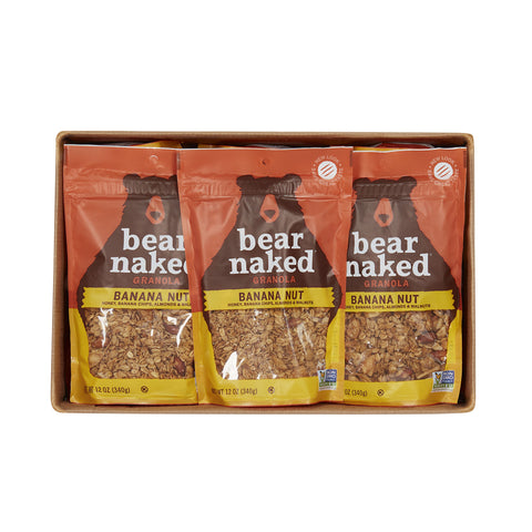 Kelloggs Bear Naked Banana Nut All Natural Granola, 12 Ounce -- 6 per case.