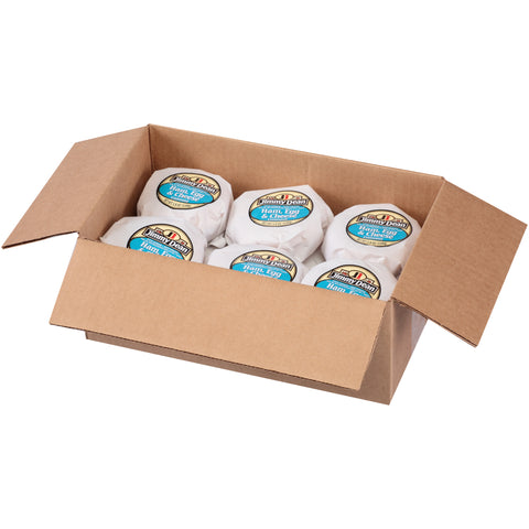 Jimmy Dean Ham Egg and Cheese Croissant Breakfast Sandwich, 3.9 Ounce -- 12 per case.