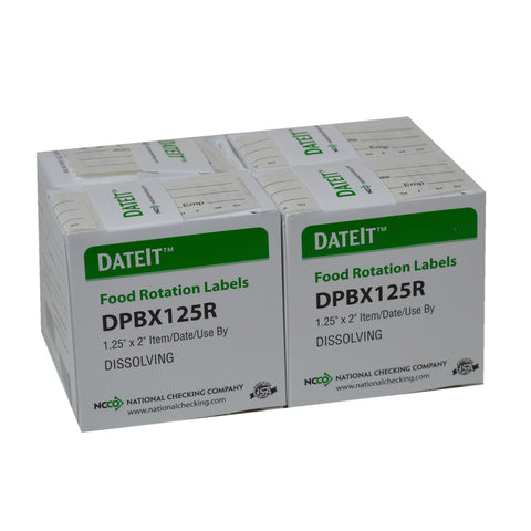 Label Item/date/use By Dissolving .25x2