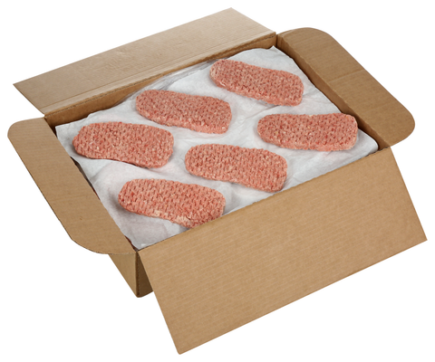 Beef Steak Cube Hoagie Shape 4 Oz 21241