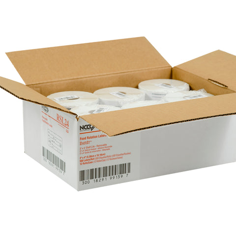 Label Shelf Life Removable 2x4