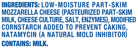 Cheese Mozzarella Shredded