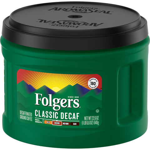 Folgers® COFFEE GROUND CLASSIC ROAST DECAF