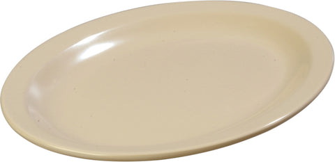Platter Tray Oval Kingline™ Melamine Tan 12x9