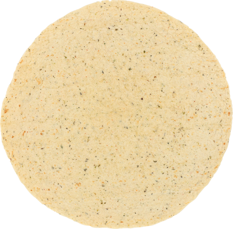 Tortilla Flour Herb Garlic Pressed 12