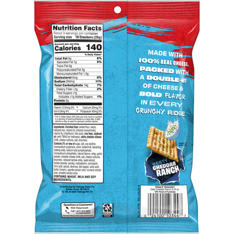 Cracker Grooves Cheddar Ranch