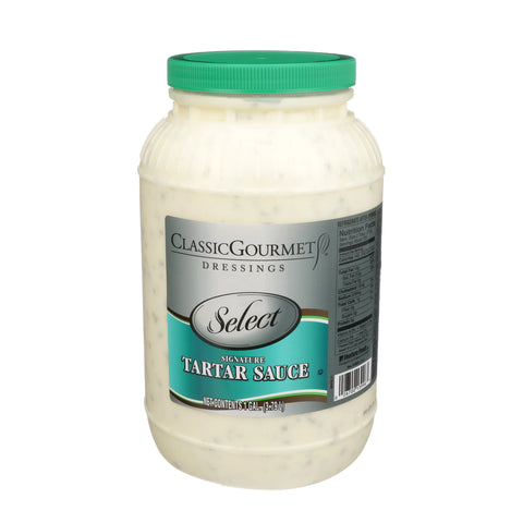 Ventura Foods Classic Gourmet Select Signature Tartar Sauce, 4 Gallon.