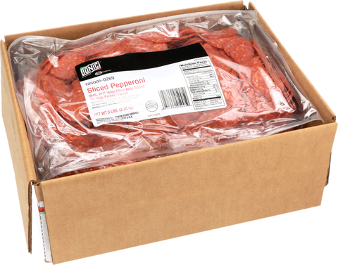 Tyson Bonici Orange Pepperoni Colour Stable Pizza Topping, 5 Pound -- 2 per case.