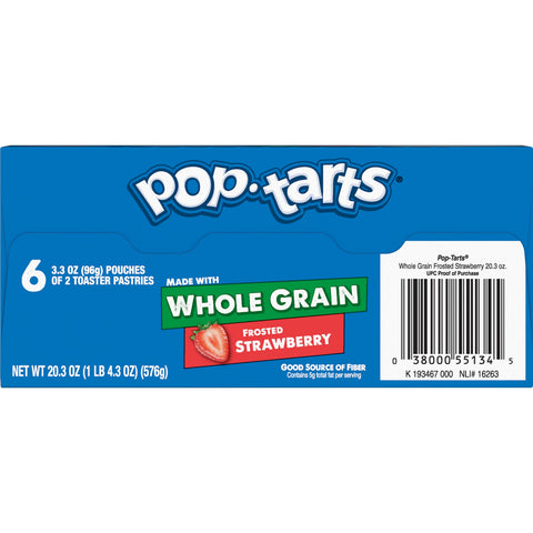 Pastry Pop-tarts® Made W/ Whole Grain Frosted Strawberry