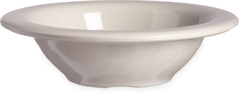 Carlisle BOWL FRUIT DURUS® RIMMED MELAMINE BONE 4.5 OZ