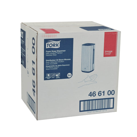 Tork® DISPENSER SOAP FOAM WITH INTUITION® SENSOR STAINLESS STEEL