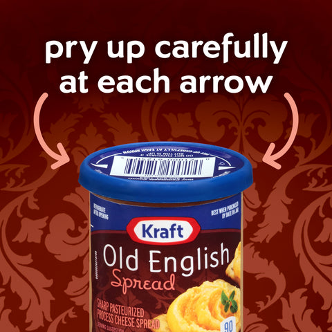 Kraft Old English Cheese Spread, 5 Ounce -- 12 per case