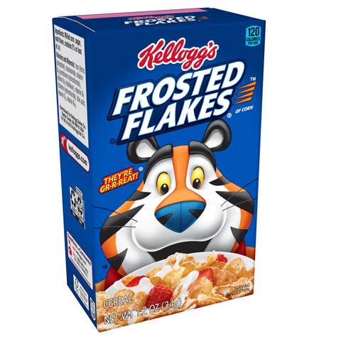 Cereal Frosted Flakes, 1.2 Ounce Each -- 70 Per Case
