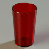 Carlisle TUMBLER STACKABLE SAN PLASTIC RUBY 5 OZ
