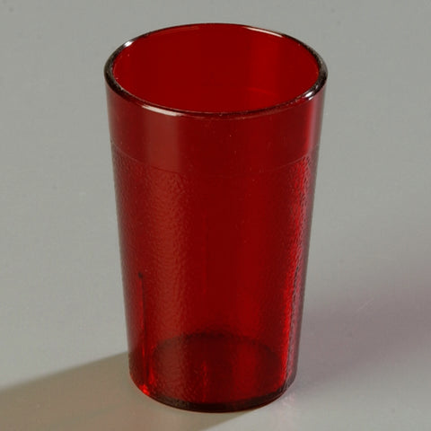 Carlisle TUMBLER STACKABLE SAN PLASTIC RUBY 5 OZ