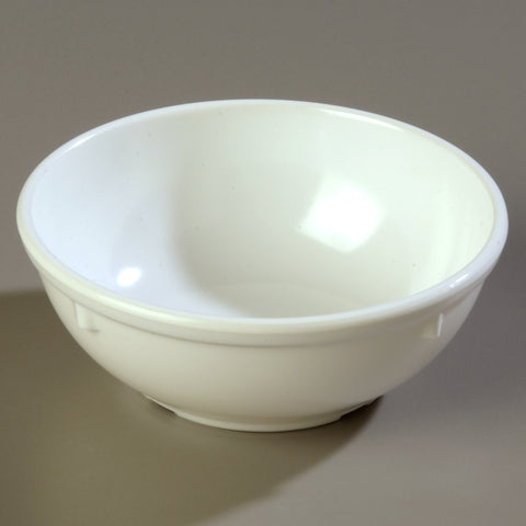 Carlisle BOWL NAPPIE DALLAS WARE® MELAMINE WHITE 16 OZ