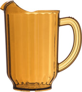 Pitcher Plastic Amber 60 Oz