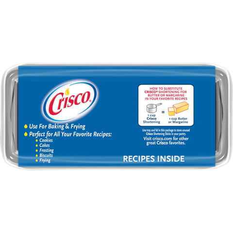 Crisco® OIL FRYING ALL PURPOSE STICK SHORTENING