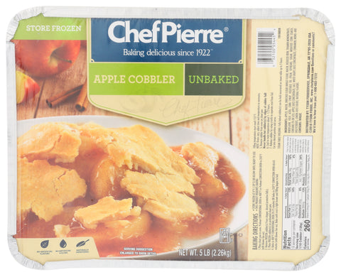 Sara Lee Chef Pierre Apple Cobbler, 5 Pound -- 4 per case.