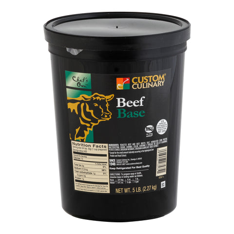 Custom Culinary Masters Touch Select Beef Base, 5 Pound -- 4 per case.