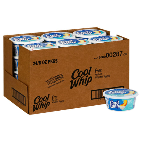 Cool Whip Fat Free Whipped Topping, 8 Ounce -- 24 per case