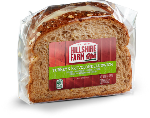Sandwich Turkey & Cheese Provolone Multigrain Iw 8 Oz