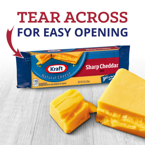 Kraft CHEESE CHEDDAR CHUNK SHARP BLOCK