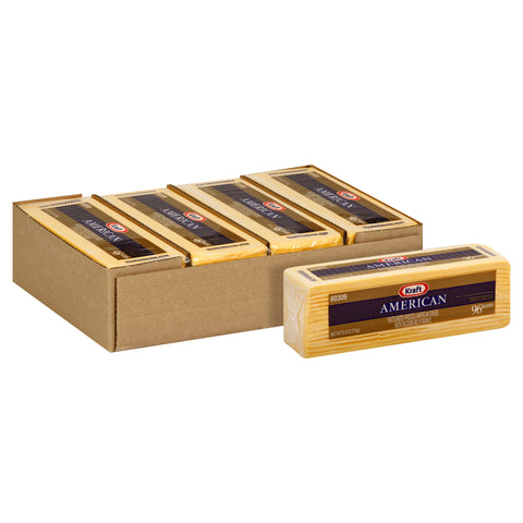 Kraft American Sliced Cheese, 5 Pound -- 4 per case