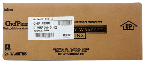 Chef Pierre Corn Muffin, 4.75 Ounce -- 24 per case.