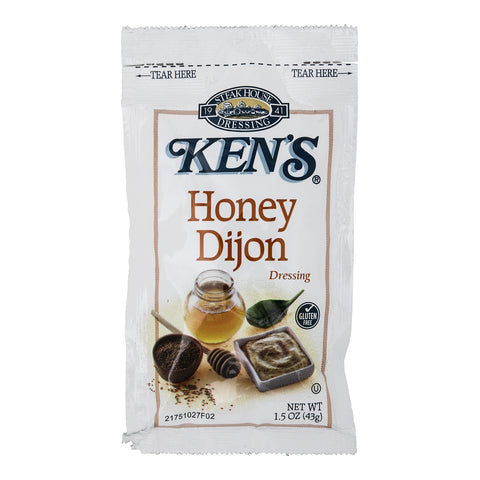 Ken's Foods DRESSING HONEY DIJON SINGLE SERVE POUCH