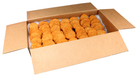Chicken Patty Breaded Whole Grain Cooked Cn 1 Oz 68022