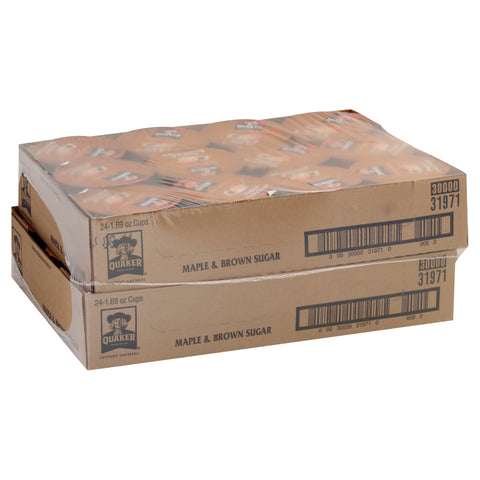 Quaker® CEREAL OATMEAL EXPRESS MAPLE BROWN SUGAR