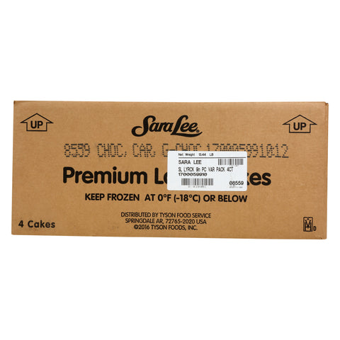 Sara Lee Round Premium Butter Cream Layer Cake - Variety Pack, 9 inch -- 4 per case.