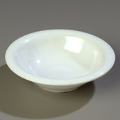 Carlisle BOWL RIMMED DURUS® MELAMINE WHITE 12 OZ