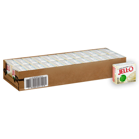 Jell O Instant White Chocolate Pudding and Pie Filling, 3.3 Ounce -- 24 per case.