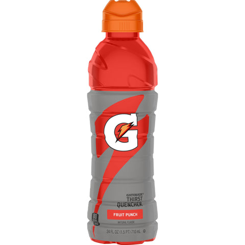 Gatorade Edge DRINK FRUIT PUNCH SPORTS BOTTLE PLASTIC BOTTLE