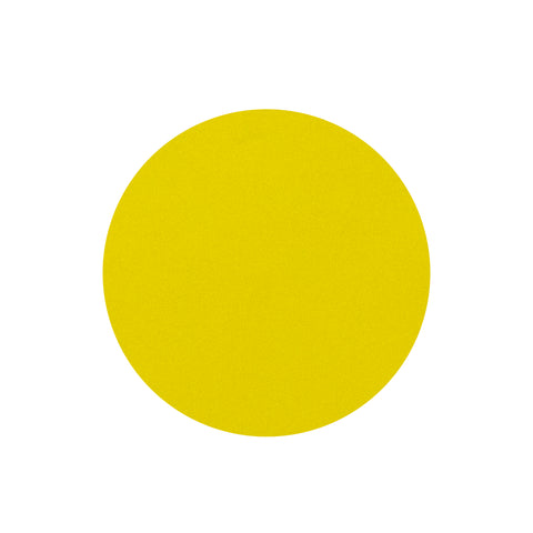 National Checking LABEL CIRCLE PERMAMENT YELLOW 3/4