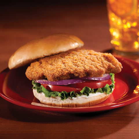 Advance Pierre Western Crumb Style Beef Patties, 4 Ounce -- 40 per case