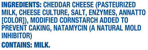 Kraft KRAFT SHRED CHEDDAR SHARP 8 OZ