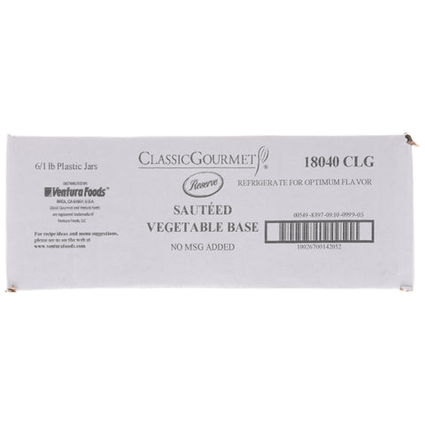Classic Gourmet® SOUP BASE VEGETABLE SAUTEED NO MSG