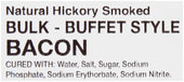 Wright® Brand BACON 18/22 CT SLAB NATURAL HICKORY SMOKED 14022340616