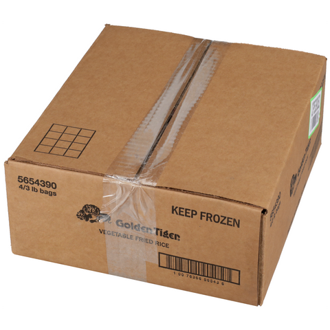 Golden Tiger Vegetable Fried Rice, 3 Pound -- 4 per case