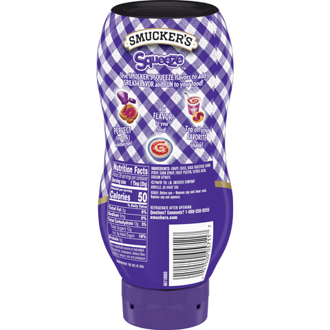 Smucker's® JELLY GRAPE SQUEEZE BOTTLE