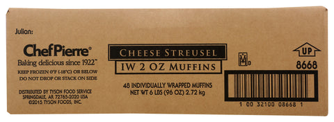 Muffin Cheese Streusel Iw