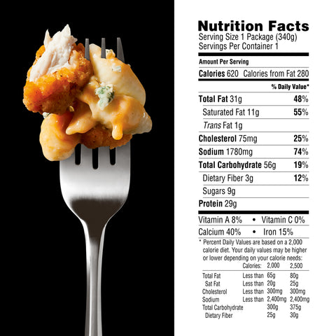 Devour MACARONI & CHEESE BUFFALO CHICKEN