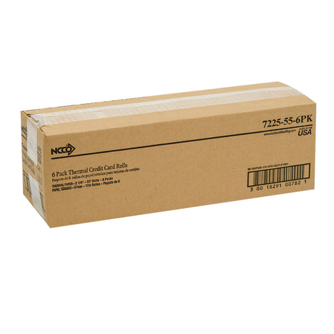 National Checking Thermal Register Roll, 2.25 inch Width -- 60 per case.
