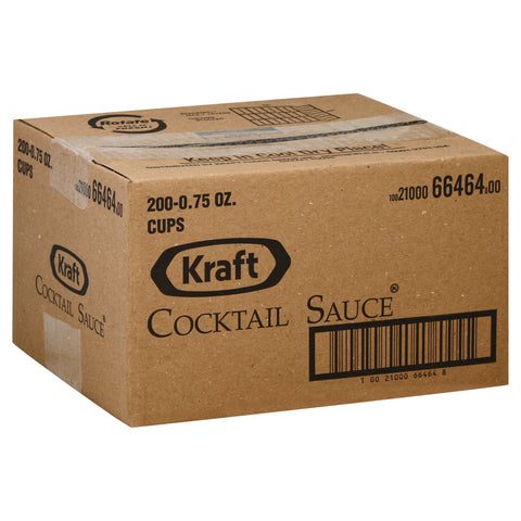 Kraft Single Serve Cocktail Sauce Cup, 0.75 ounce -- 200 per case