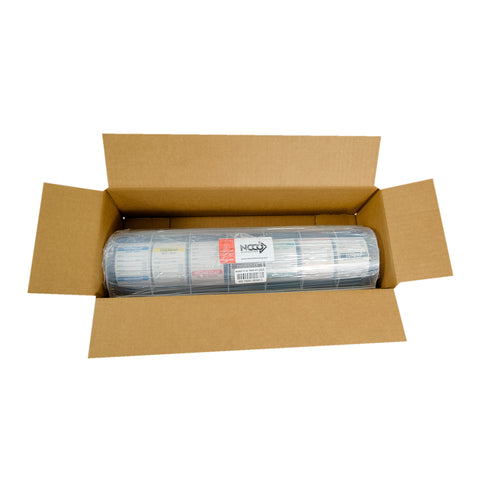 National Checking Labelocker Durable Plastic Dispenser with 7 Rolls of the 2x2 Day of the Week Removable Labels.