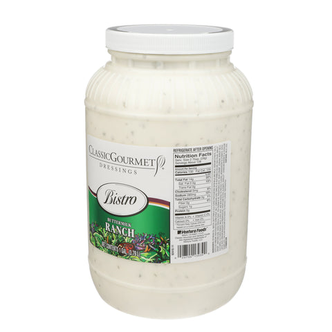 Ventura Foods Classic Gourmet Bistro Buttermilk Ranch Salad Dressing, 1 Gallon -- 4 per case